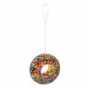 Rainbow Mosaic Glass Birdfeeder