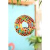 Rainbow Mosaic Glass Birdfeeder - Image 2
