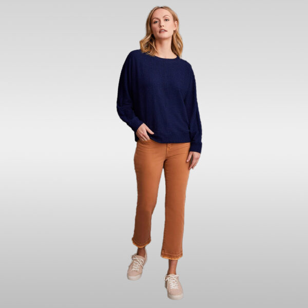 Textured Knit Dolman Sleeve Top