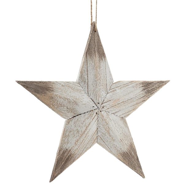 Wood Star Ornament